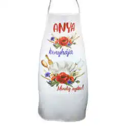 Sort de bucatarie "Anya konyhaja. Mindig nyitva!", 63x82 CM