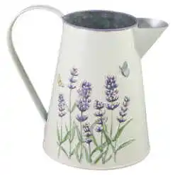 Cana din metal 13x16 CM, Lavanda & Fluturi