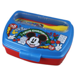 Alternative view of Cutie sandwich cu tacamuri, din plastic, Mickey Mouse, 17x14 CM