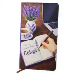 Agenda nedatata "Pentru cea mai buna Colega", 10x17.5 cm