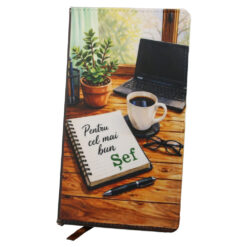 Agenda nedatata "Pentru cel mai bun Sef", 10x17.5 cm
