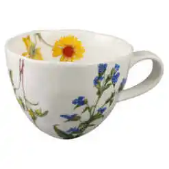 Alternative view of Cana din portelan 350 ml, "The colors of nature", in cutie decorativa