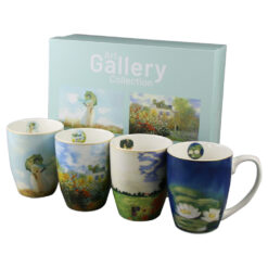 Alternative view of Set 4 cani din portelan 360 ml, "Art Gallery" de Claude Monet