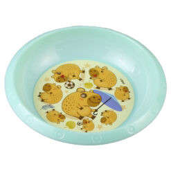 Farfurie adanca din plastic, Capibara, 16.5 x 3 cm