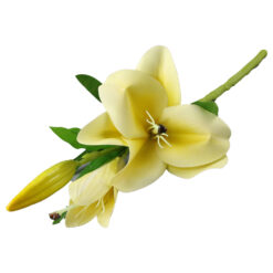 Alternative view of Floara artificiala Crin cu boboc 39 cm, Alb/Crin