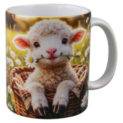 Cana ceramica de Paste, 330 ml, cu Miel