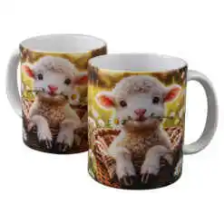 Alternative view of Cana ceramica de Paste, 330 ml, cu Miel