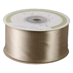 Rola panglica satin Bej 38 mm x 25 m Art Deco