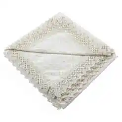 Fata de masa artizanat din bumbac 100x100 CM Crem