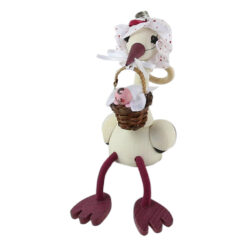 Figurina bungee jumping - Barza cu bebe 21 CM