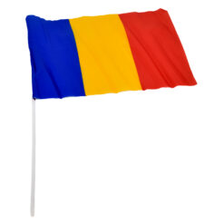 Alternative view of Set 12 steag tricolor Romania 45x30 CM, cu bat