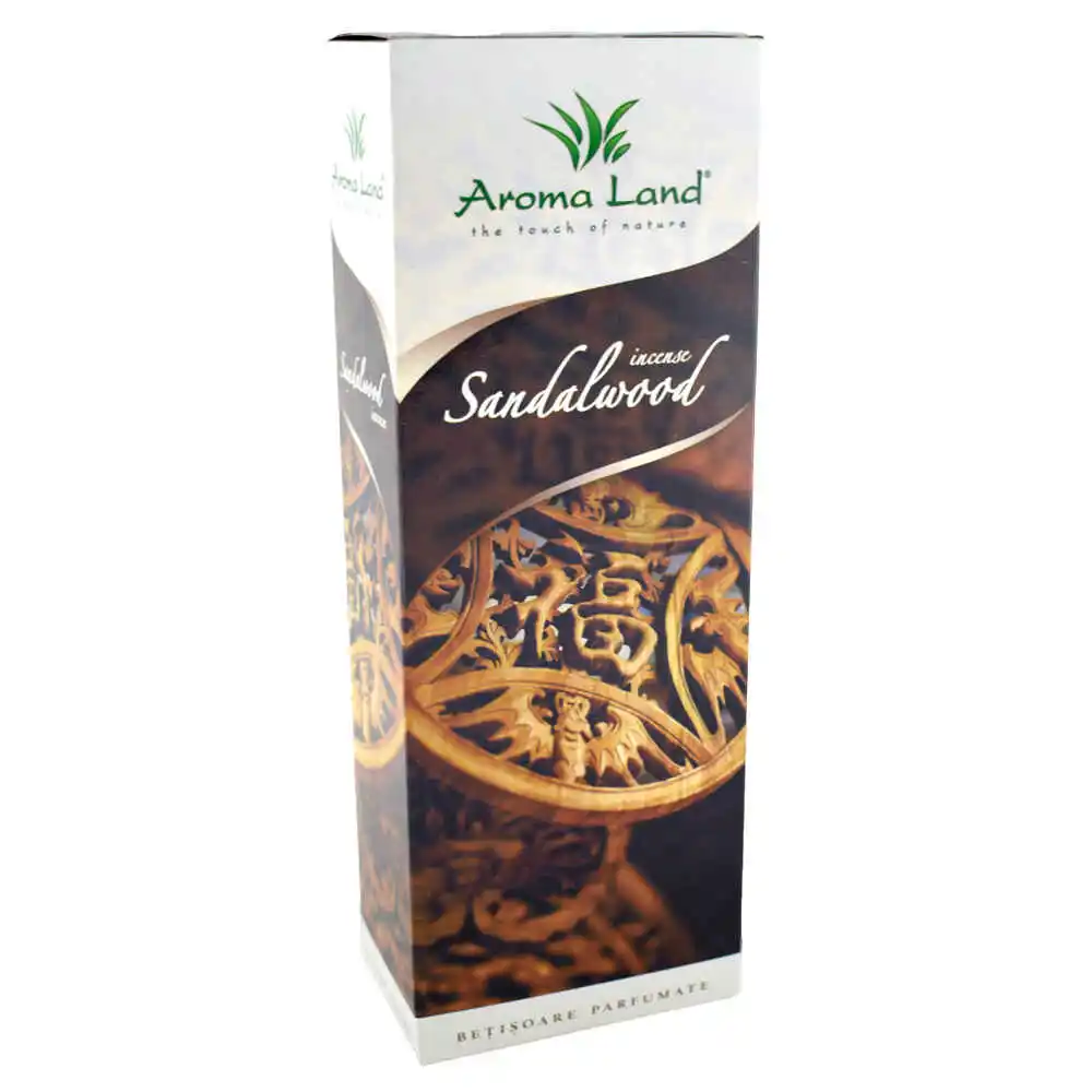 Betisoare parfumate Santal, 6 cutii de 20 de betisoare