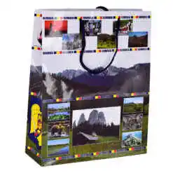 Punga cadou din hartie 26x33 CM, Romania Souvenir