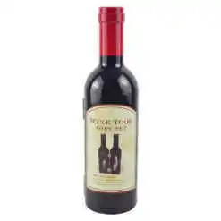 Alternative view of Set 3 accesorii de vin in cutie cu forma de sticla 24 CM