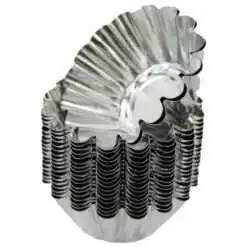 Alternative view of Set 20 forme Cosulet pentru prajituri/mini tarte 7 CM