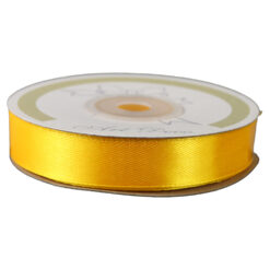 Rola panglica satin Galben 15 mm x 25 m Art Deco