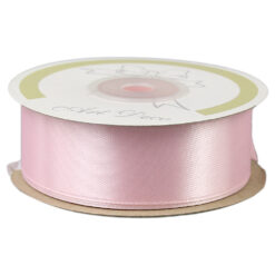 Rola panglica satin Roz 25 mm x 25 m, Art Deco
