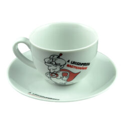 Alternative view of Ceasca cu farfurie din ceramica "A legszuperebb nagymamanak", in ambalaj cadou