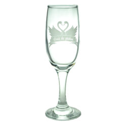 Alternative view of Set 2 pahare sampanie nunta "Casa de piatra", lebede