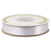 Rola panglica satin Alb 15 mm x 25 m, Art Deco
