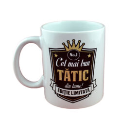 Alternative view of Cana Boss nr. 1 din ceramica - "Cel mai bun tatic din lume!"