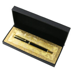 Pix elegant in cutie cadou Negru/Auriu 19 x 8 cm, m. 124