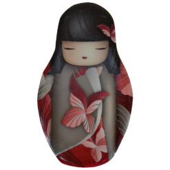 Alternative view of Magnet de frigider din ceramica 5x9 CM - Matrioska