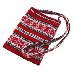 Traista traditionala cu baier, 22x30 cm, rosu