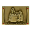 Magnet frigider din metal Castelul Bran, 6x4 CM