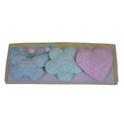 Set 3 decoratiuni realizate din metal