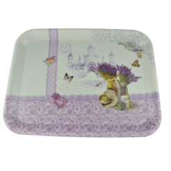 Tava din plastic 39x29 CM - Lavanda