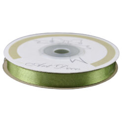 Rola panglica satin Verde deschis 10 mm x 25 m, Art Deco