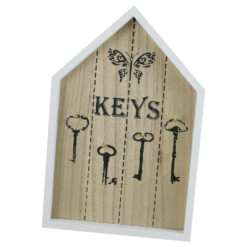 Suport pentru chei din lemn "Keys", 16x24 CM, Casuta