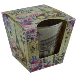 Lumanare parfumata in pahar de sticla - cu aroma de Lavanda/Trandafir