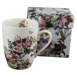 Alternative view of Cana Vintage flowers white 325 ml din portelan