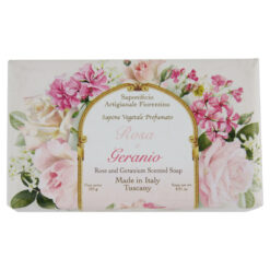 Sapun Rosa & Geranio 250 gr - Trandafir & Geranium