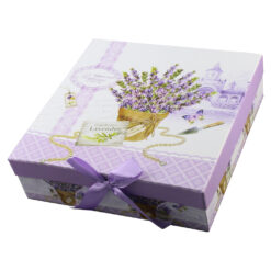 Alternative view of Set 6 farfurii pentru desert, din ceramica,"Lavender Passion", 19 cm, in cutie decorativa