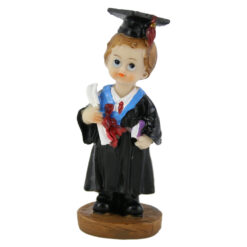 Alternative view of Figurina Absolvent din rasina 11 CM Fata/Baiat