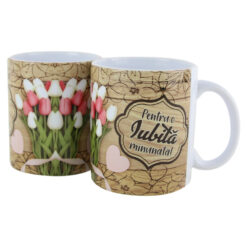 Cana ceramica "Pentru o Iubita minunata!" 330 ml