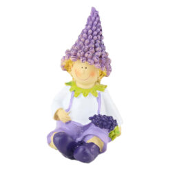 Alternative view of Figurina din rasina, Copil Lavanda 9 CM, Mov