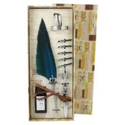 Set de Caligrafie cu Pana, stil Vintage, Alfabeto - 9 piese