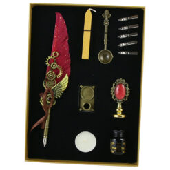 Alternative view of Set de Caligrafie cu Pana, stil Vintage - 12 piese