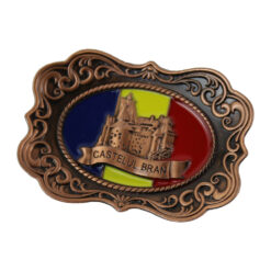 Alternative view of Magnet frigider din metal 7x5 CM, Castelul Bran