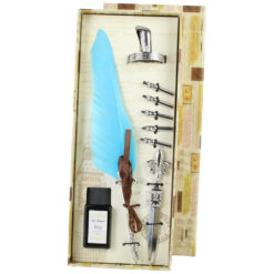 Alternative view of Set de Caligrafie cu Pana, stil Vintage, Big Ben - 9 piese