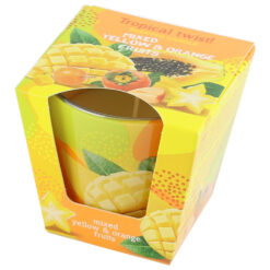 Alternative view of Lumanare parfumata Tropical Twist 115 gr, Red & Pink Fruits/Yellow & Orange Fruits