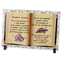 Placa decorativa "Nasilor nostri..." 30x20 CM