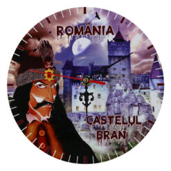 Ceas perete din lemn 20 CM, Romania, Castelul Bran