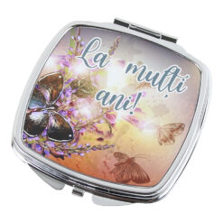 Oglinda de buzunar "La multi ani!" 6.5 CM