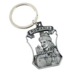 Breloc din metal, Romania, Vlad Tepes 5 CM