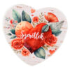 Magnet din ceramica "Szeretlek" Inima 8 CM